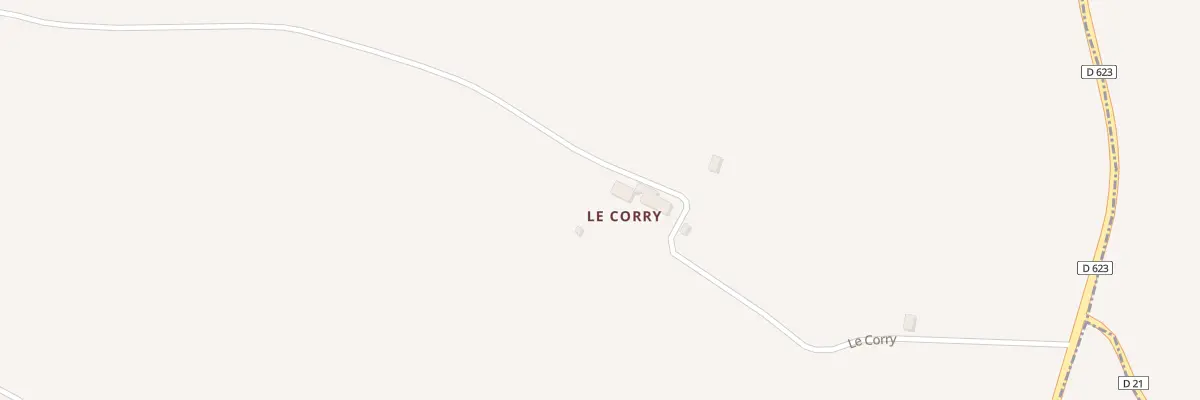 Plan du 47 Le Corry à Ferran