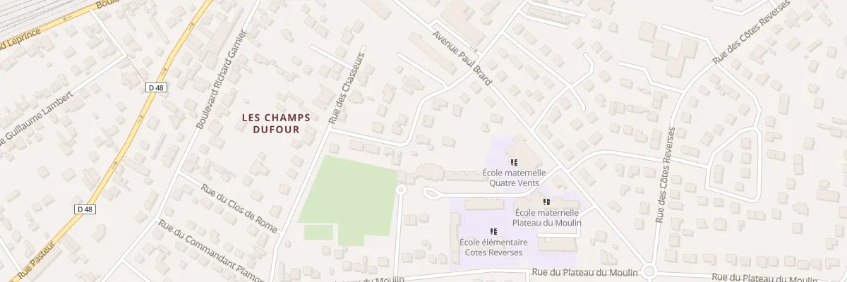 Plan du 26 Rue des Champs du Four à Conflans-Sainte-Honorine