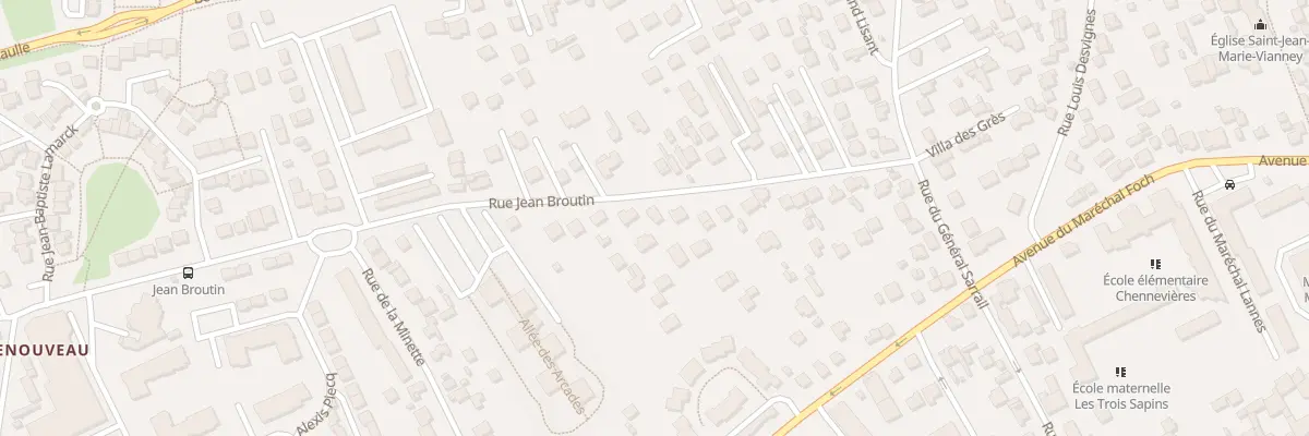 Plan du 25B Rue Jean Broutin à Conflans-Sainte-Honorine