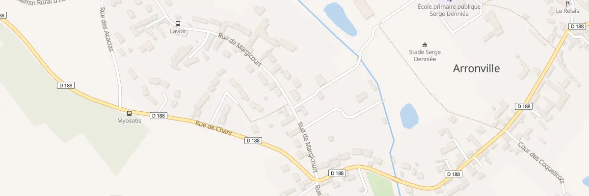 Plan du 18 Rue de Margicourt à Arronville