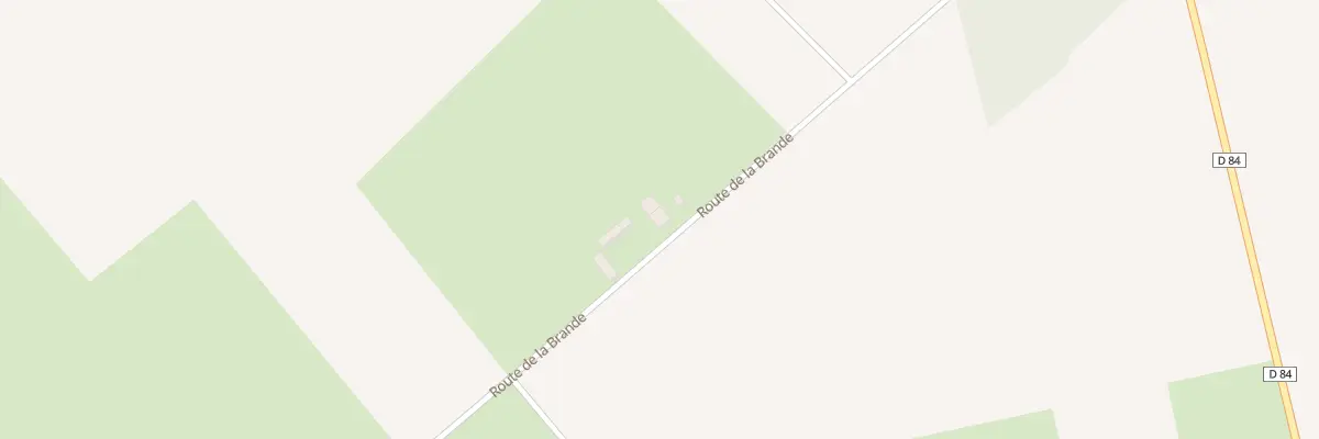Plan du 14 Rte de la Brande à Feusines