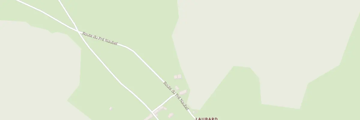 Plan du 10 Rte du Pré Naubel à Ambrugeat