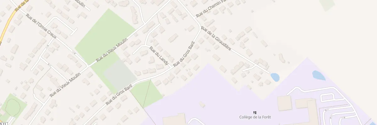 Plan du 448 Rue du Gros Baril à Traînou
