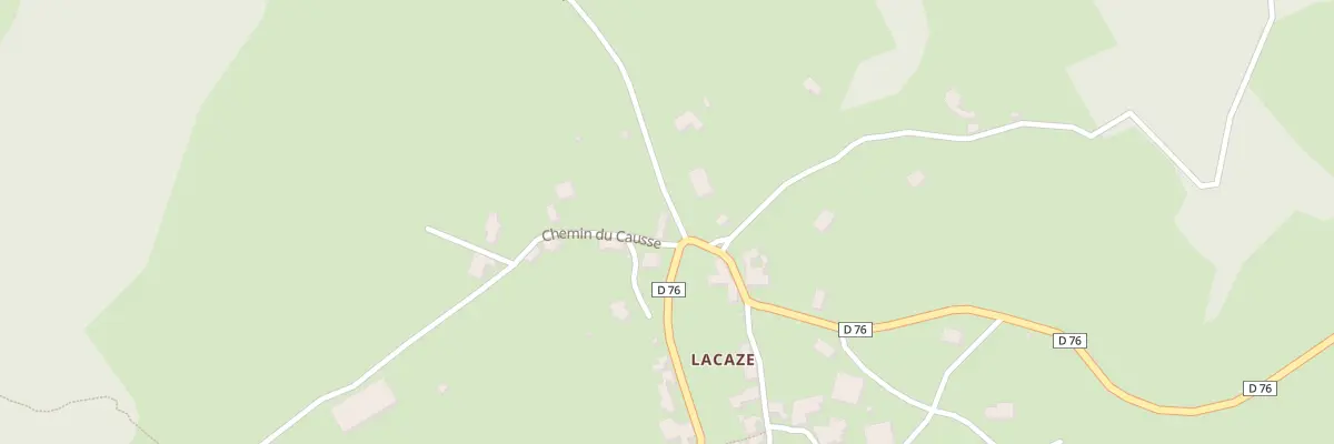 Plan du 5445F Lacaze à Lentillac-Saint-Blaise