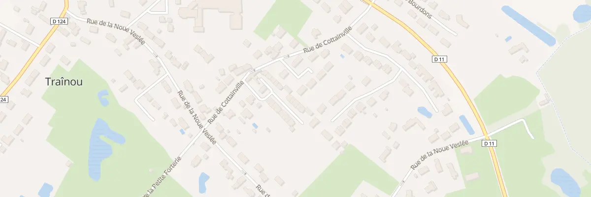 Plan du 245 Rue de Cottainville à Traînou