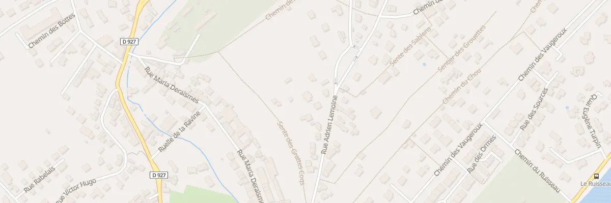 Plan du 57 Rue Adrien Lemoine à Pontoise