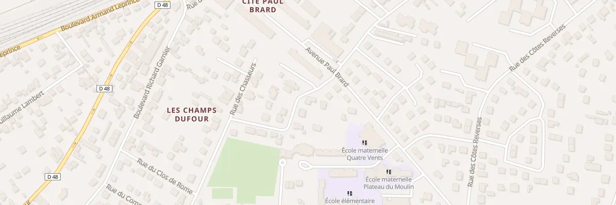 Plan du 30B Rue des Champs du Four à Conflans-Sainte-Honorine