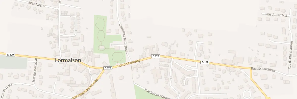 Plan du 20 Rue de Gournay à Lormaison