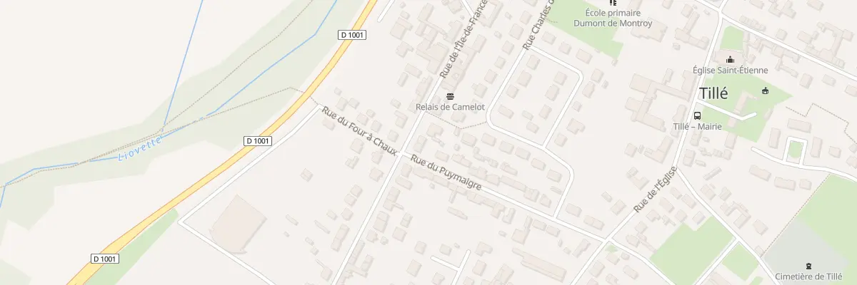 Plan du 32 Rue de l’Ile de France à Tillé