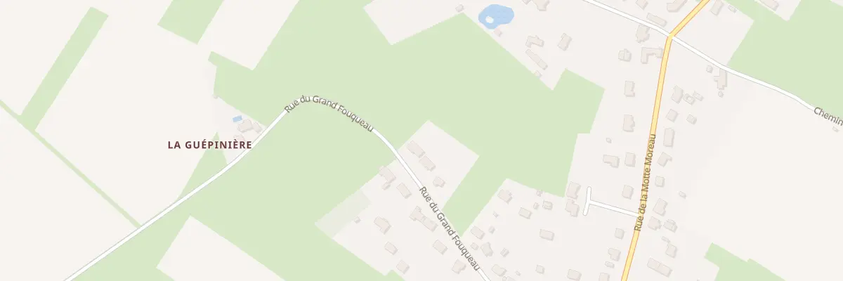Plan du 288 Rue du Grand Fouqueau à Traînou