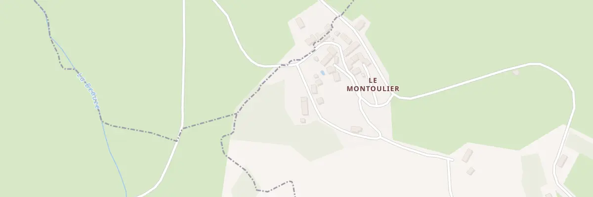 Plan du 5125 Le Montoulier à Saint-Quentin-la-Chabanne
