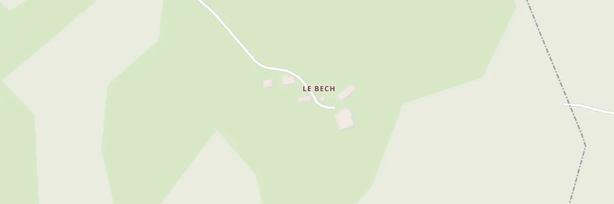 Plan du 4 Le Bech à Auriac