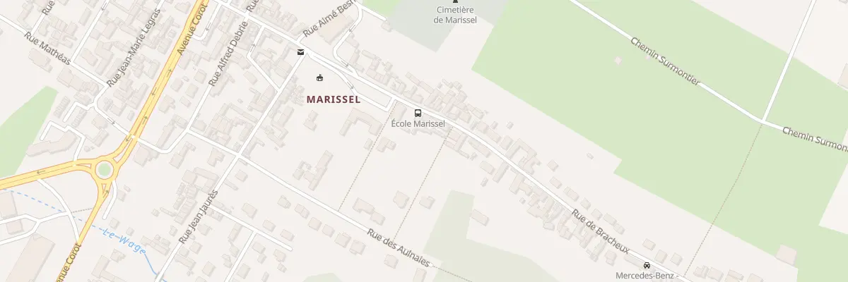 Plan du 6 Rue de Bracheux à Beauvais