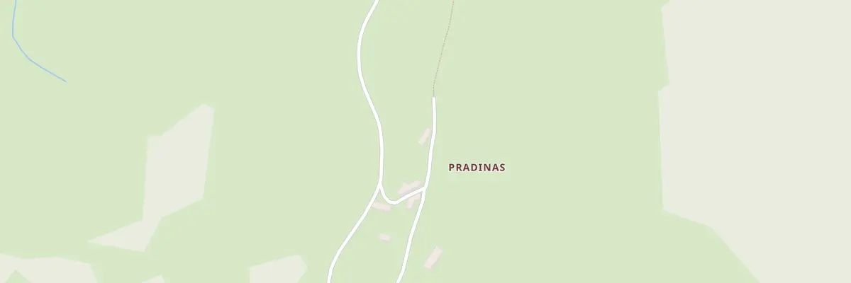 Plan du 3 Pradinas à Gioux