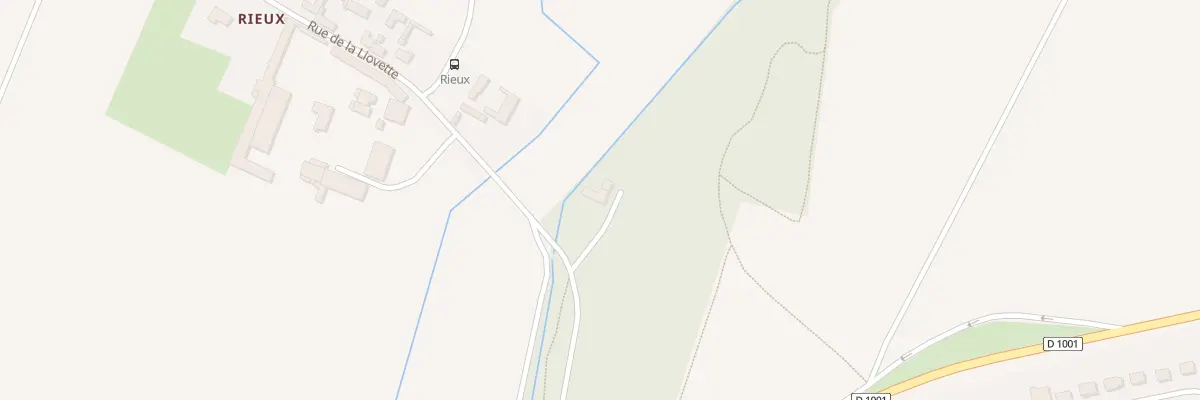 Plan du 2 Rue de la Liovette (rieux) à Tillé