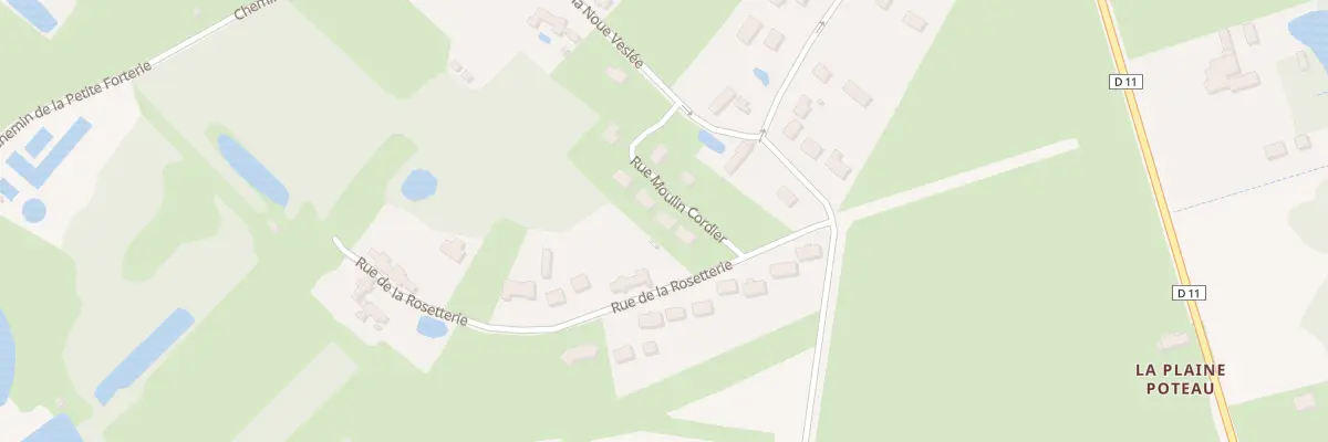 Plan du 51 Rue du Moulin Cordier à Traînou