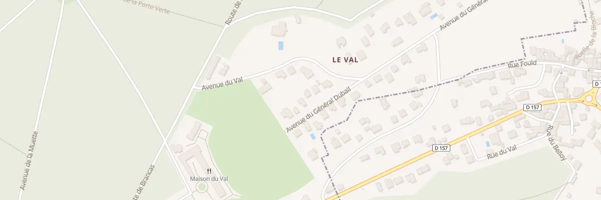 Plan du 5 Av General Dubail à Saint-Germain-en-Laye