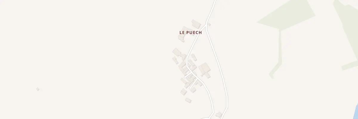 Plan du 5266 Le Puech Vabre-Tizac au Bas Ségala