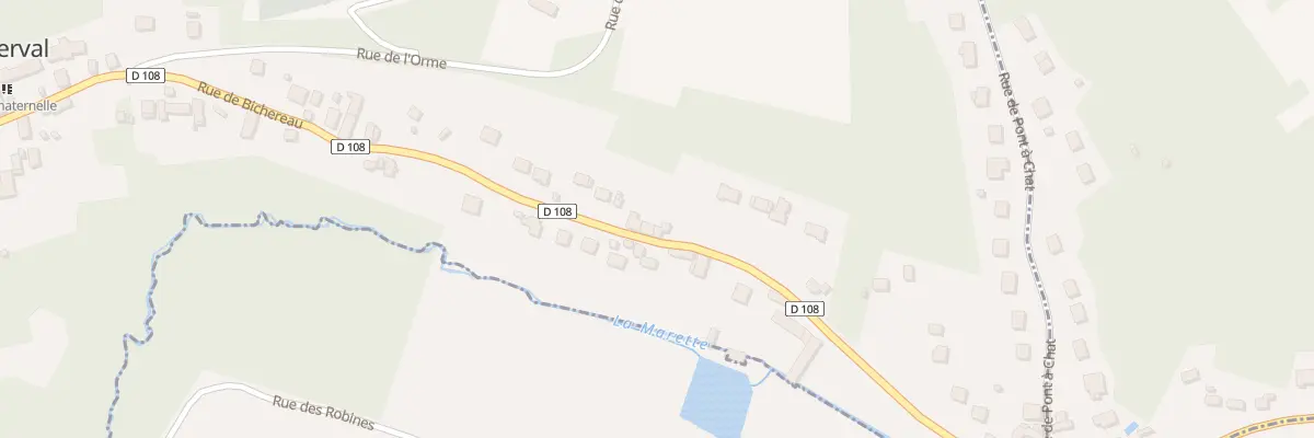 Plan du 389 Rue de Bichereau à Guillerval