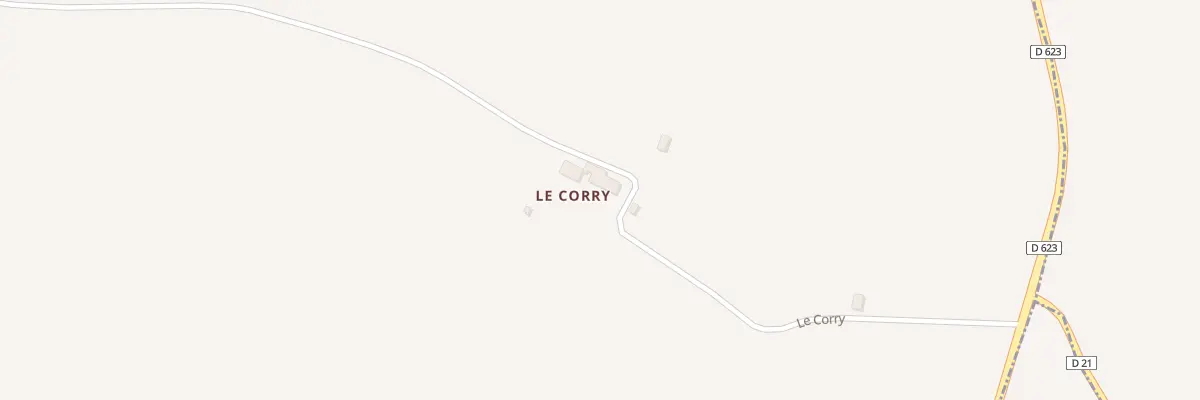 Plan du 28 Le Corry à Ferran