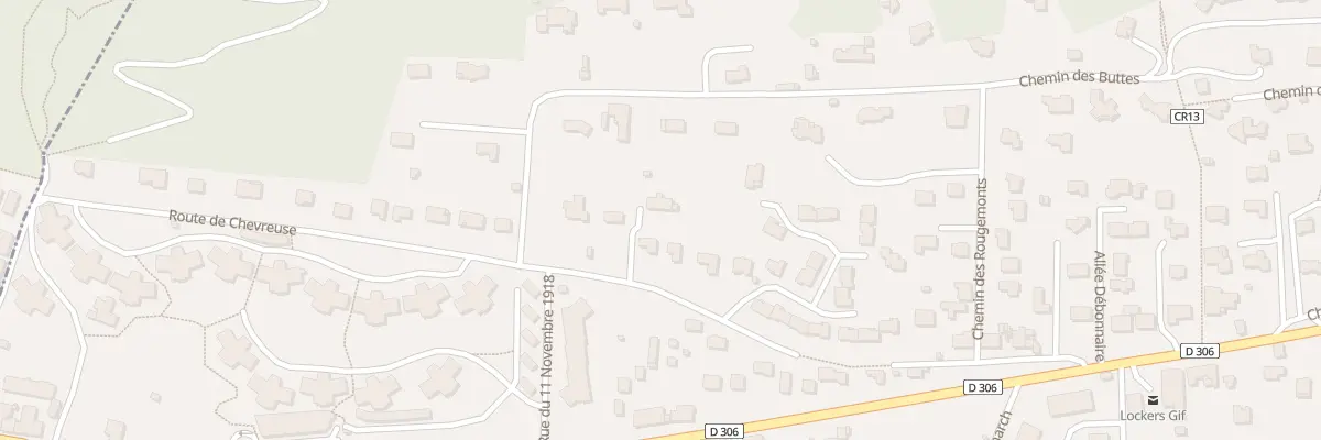 Plan du 23 Rte de Chevreuse à Gif-sur-Yvette