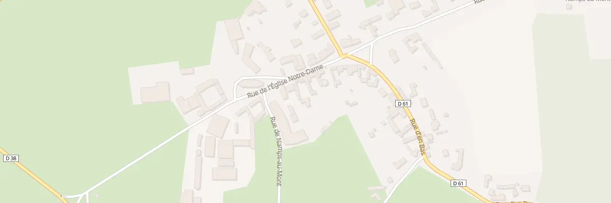 Plan du 15 Rue de l’Église Notre Dame à Namps-Maisnil