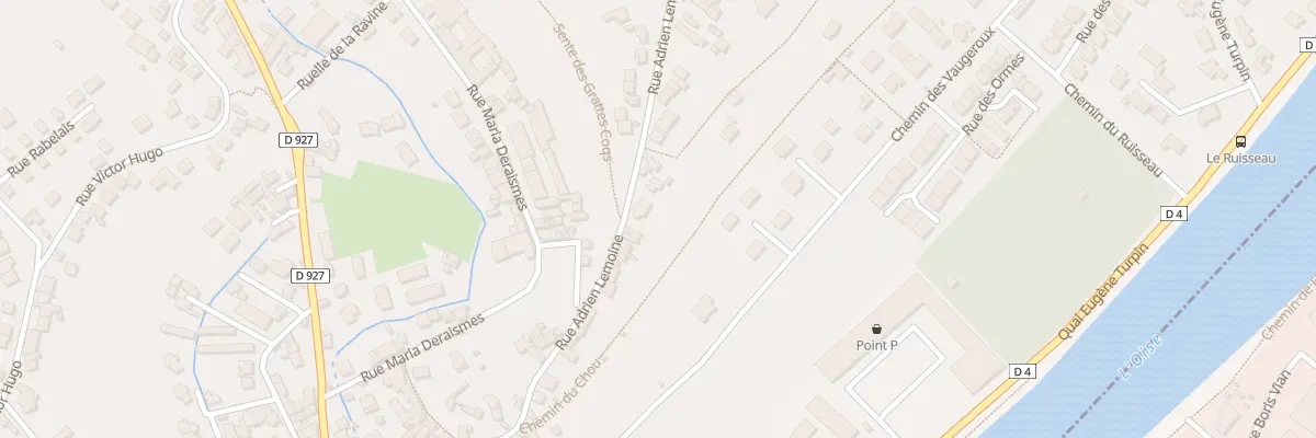 Plan du 42 Rue Adrien Lemoine à Pontoise