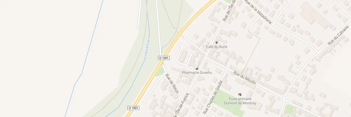 Plan du 59A Rue de l’Ile de France à Tillé