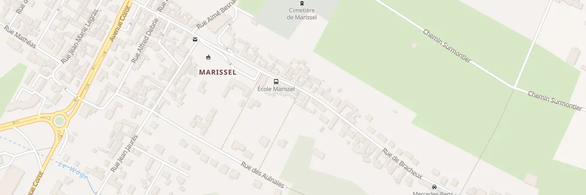 Plan du 10 Rue de Bracheux à Beauvais
