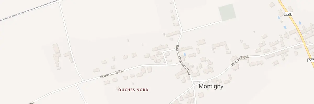 Plan du 5030 Le Bourg à Montigny