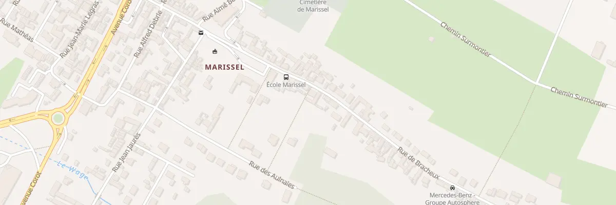 Plan du 12 Rue de Bracheux à Beauvais