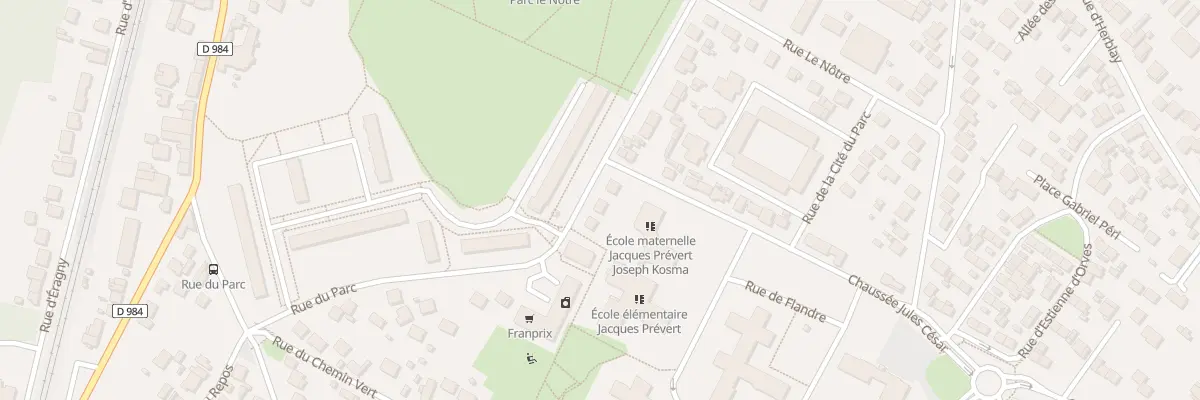 Plan du 47 Rue du Parc à Saint-Ouen-l’Aumône