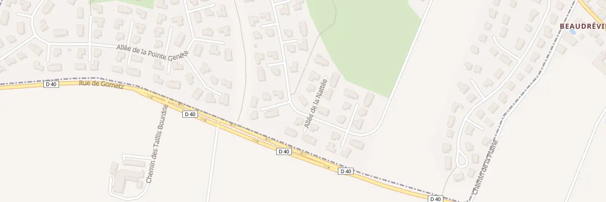 Plan du 31 All de la Nattée à Gif-sur-Yvette