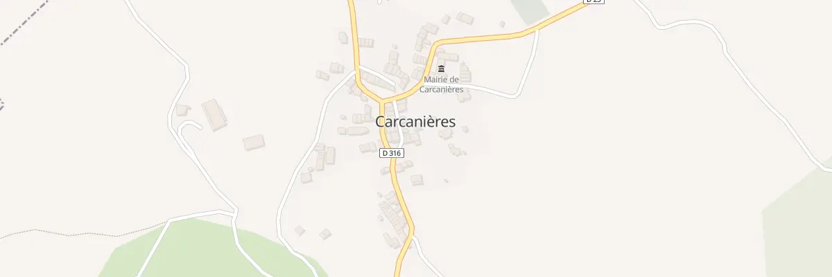 Plan du 5007 Le Village à Carcanières