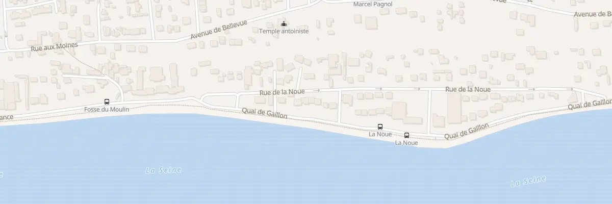 Plan du 14 Rue de la Noue à Conflans-Sainte-Honorine