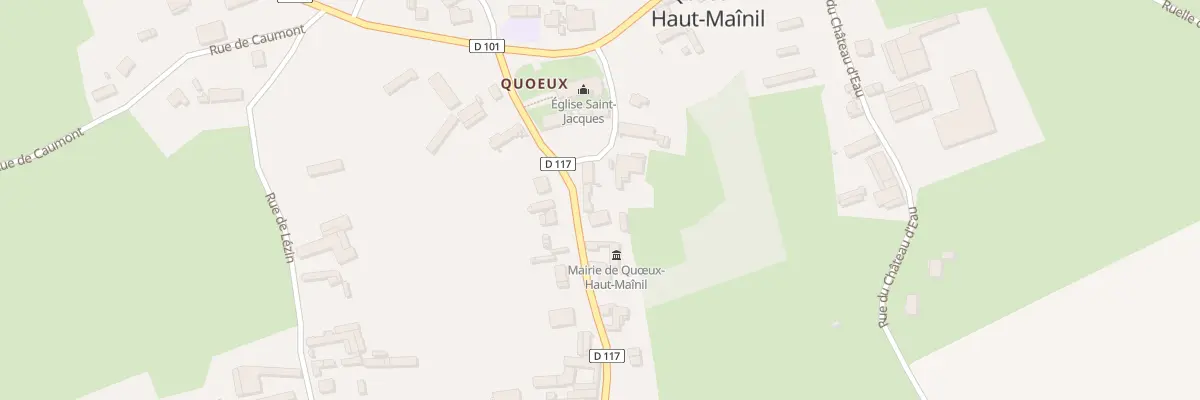 Plan du 29 Rue Carnel à Quœux-Haut-Maînil