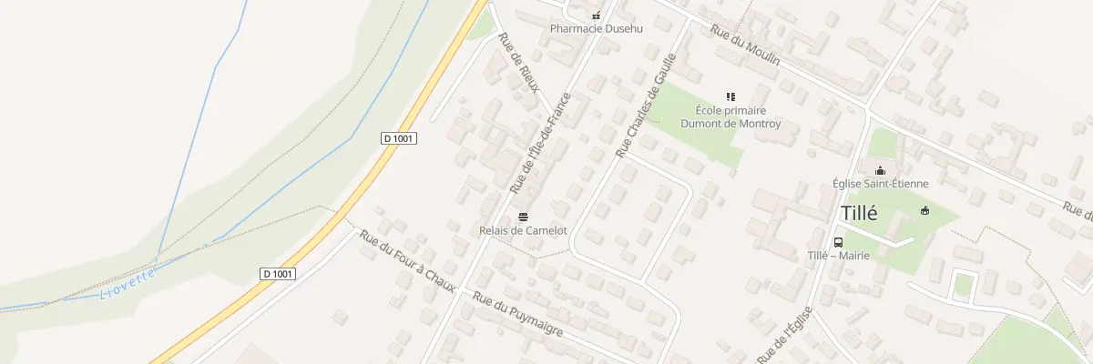 Plan du 40 Rue de l’Ile de France à Tillé