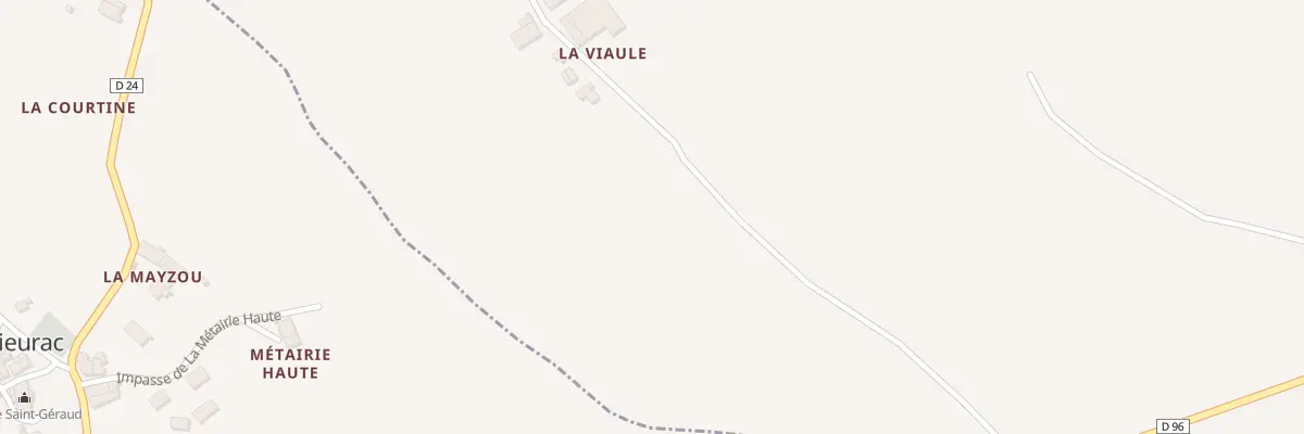 Plan du 2694 Rte de Sieurac à Sieurac