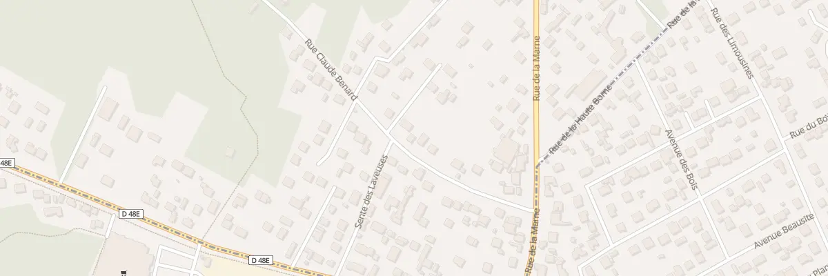 Plan du 22 Rue Claude Benard à Éragny-sur-Oise