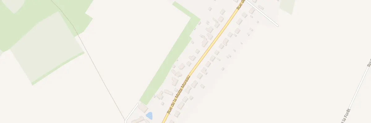 Plan du 1195 Rue de la Motte Moreau à Traînou