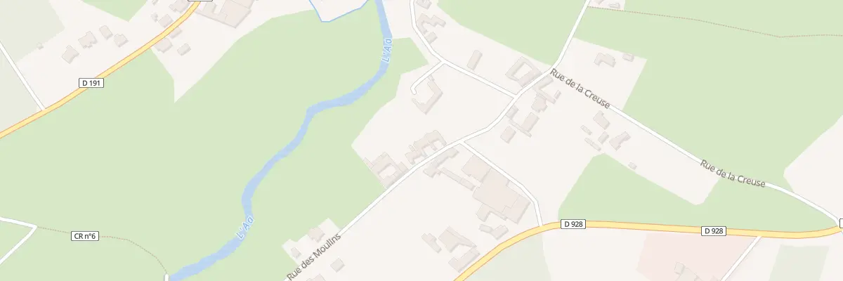 Plan du 23 Rue des Moulins à Saint-Martin-d’Hardinghem