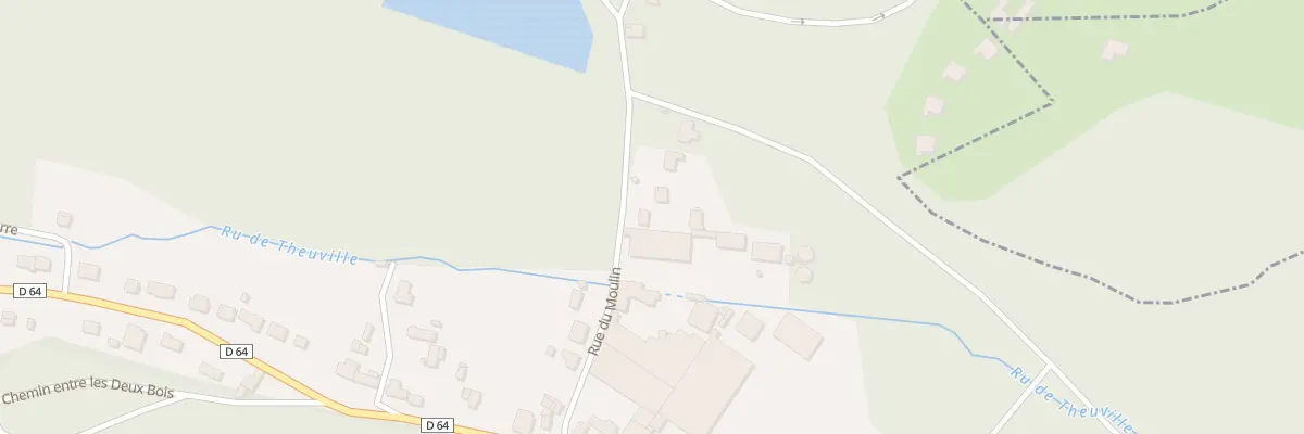 Plan du 8 Rue du Moulin à Vallangoujard