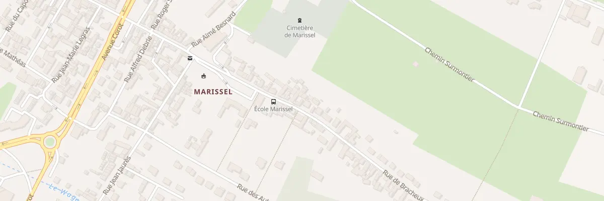 Plan du 9 Rue de Bracheux à Beauvais