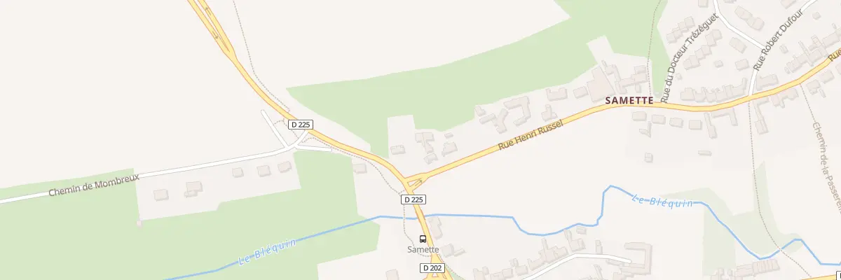 Plan du 84 Rue Henri Russel à Lumbres