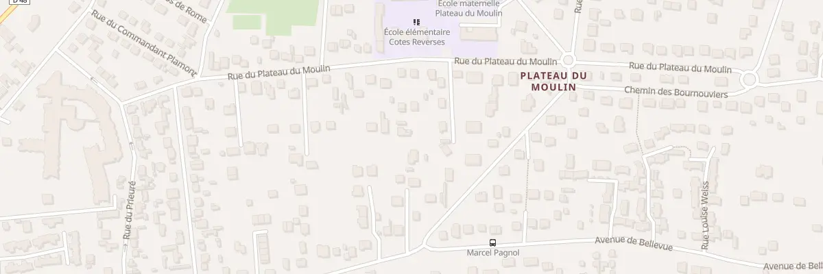 Plan du 42 Rue du Plateau du Moulin à Conflans-Sainte-Honorine