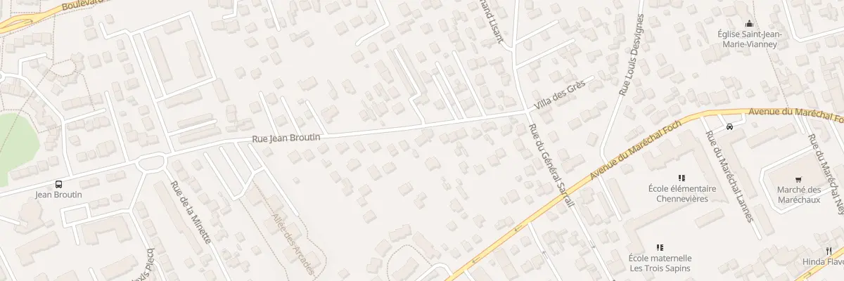 Plan du 15 Rue Jean Broutin à Conflans-Sainte-Honorine