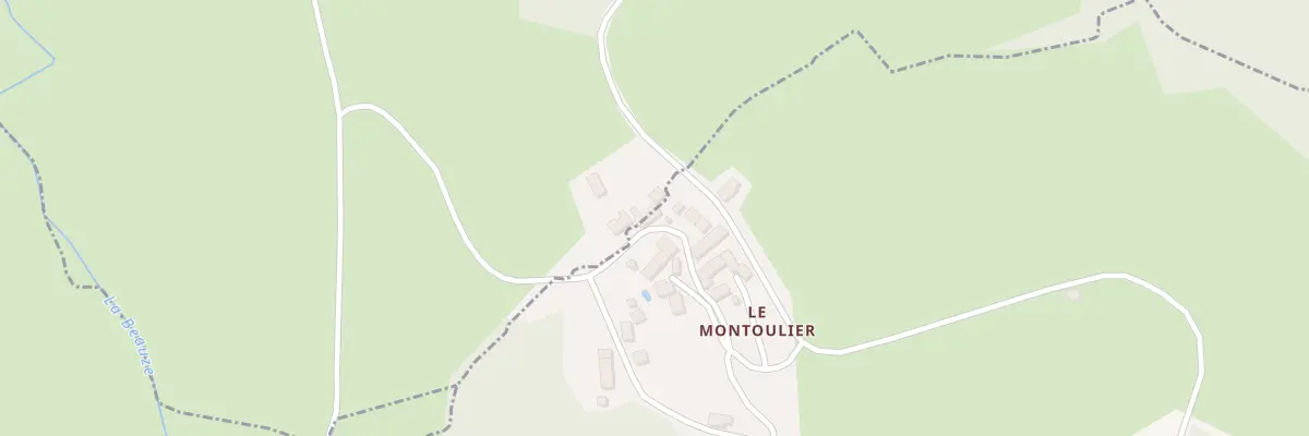 Plan du 5130 Le Montoulier à Saint-Quentin-la-Chabanne