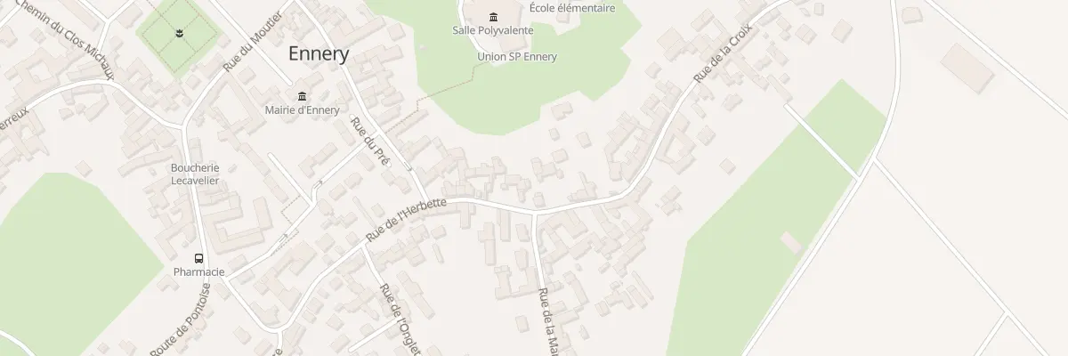Plan du 25 Rue de l’Herbette à Ennery