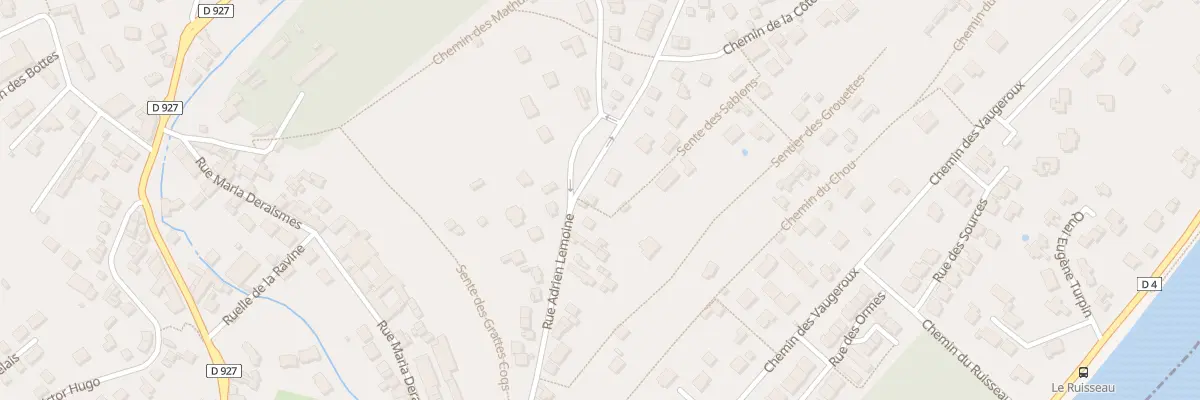 Plan du 80 Rue Adrien Lemoine à Pontoise
