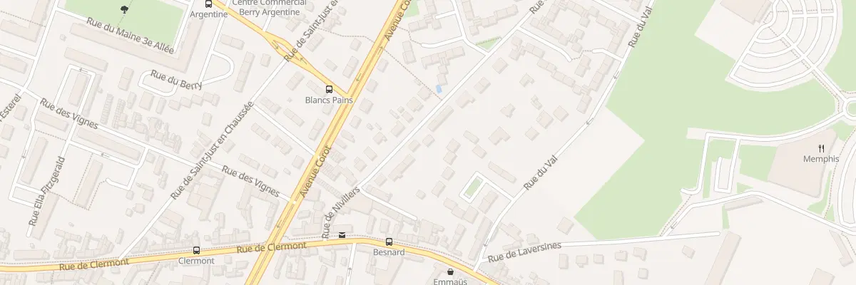 Plan du 18 Rue de Nivillers à Beauvais